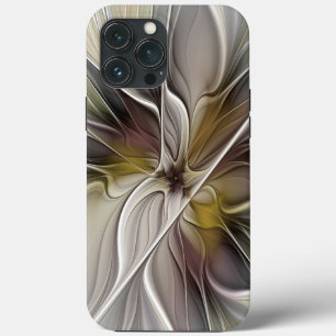 Fraktal, Fantasy-Blume mit Erdfarben Case-Mate iPhone Hülle