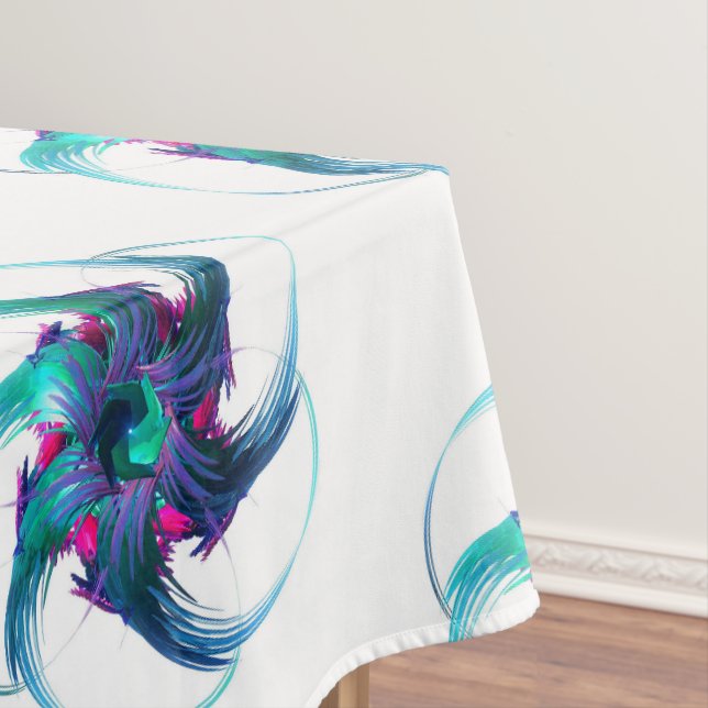 Fraktal Fantasy Wirbel Tableclout Tischdecke (Beispiel)