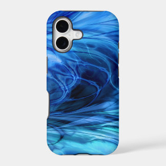 Fraktal Feathers Blue