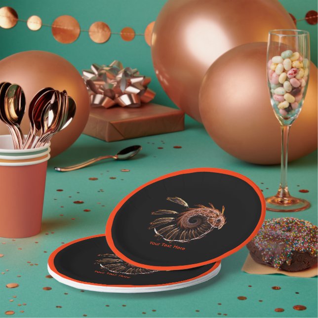 Fraktal Firebird Pappteller (Multi)