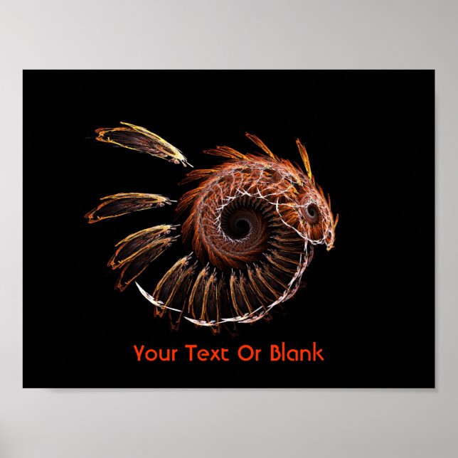 Fraktal Firebird Poster (Vorne)