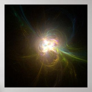 Fraktal Flame: Das innere Licht Poster