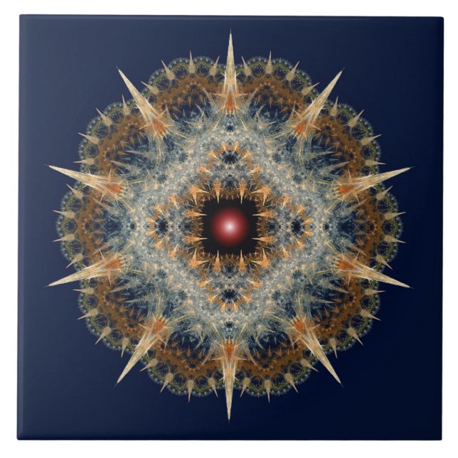 Fraktal Fliese (Vorderseite)