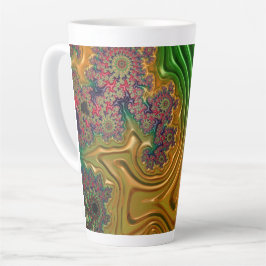 Fraktal Forest Milchtasse