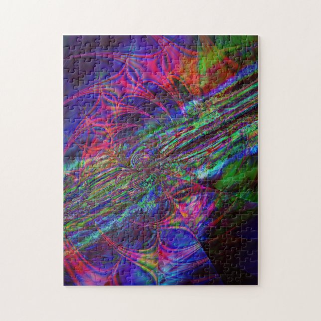 Fraktal-Foto-Puzzlespiel (Vertikal)