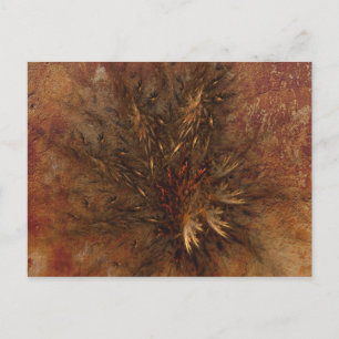 Fraktal für die Natur - Postkarte