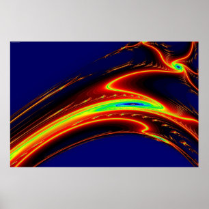 Fraktal Galaxien Poster