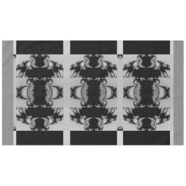 Fraktal Garden grau A Tischdecke