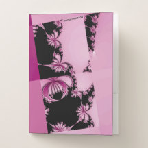 Fraktal Garden pink & aze