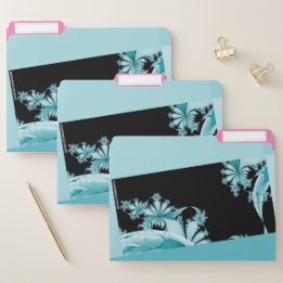 Fraktal Garden sky & Rose Set von Dateifächern Papiermappe
