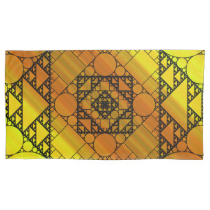 Fraktal-Geometrie-Kissen-Kasten Kissenbezug