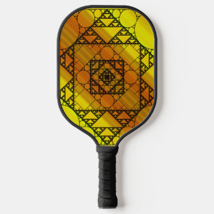 Fraktal Geometrie Pickleball Schläger