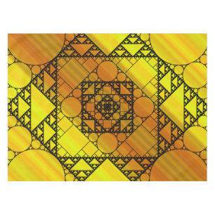 Fraktal Geometry Tablecloth Tischdecke