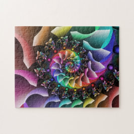 Fraktal-gewundene Farbparade