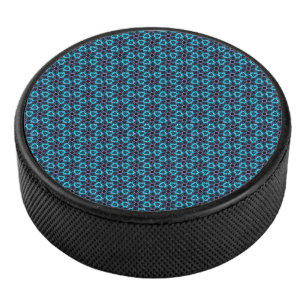 Fraktal Glow Eishockey Puck
