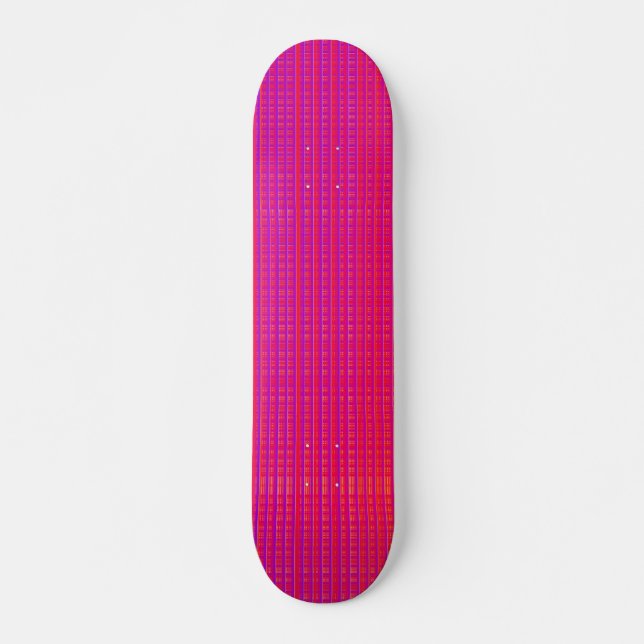 Fraktal Grid Skateboard (Vorne)