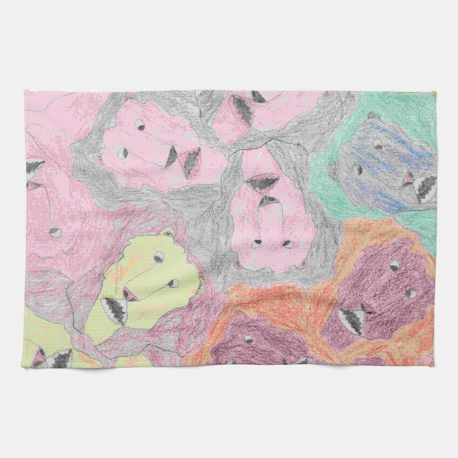 Fraktal Handtuch (Horizontal)