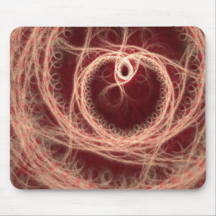 Fraktal Heart Mousepad