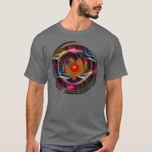 Fraktal-Herz-T - Shirt