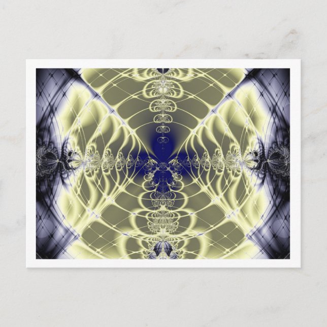 Fraktal-Insasse-Postkarte Postkarte (Vorderseite)