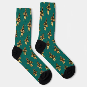 Fraktal Inuit Hunter Socken