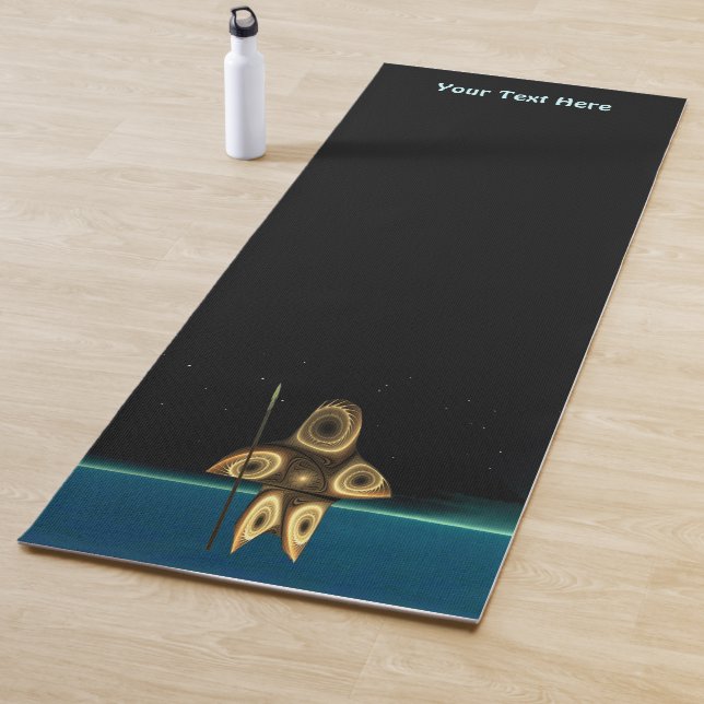 Fraktal Inuit Hunter Yogamatte (Beispiel)