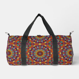Fraktal Kaleidoscope Mandala Art Design-44444 Duffle Bag
