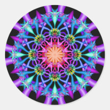 Fraktal Kaleidoskop Rainbow Florets