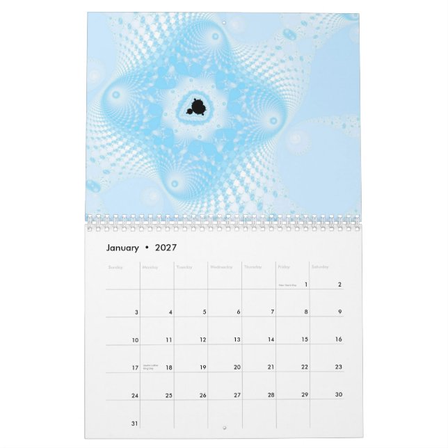 Fraktal-Kalender 2011 Kalender (Jan 2027)