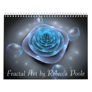 Fraktal-Kunst durch Rebecca Poole Kalender