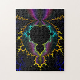 Fraktal-Kunst-elektrische Nacht