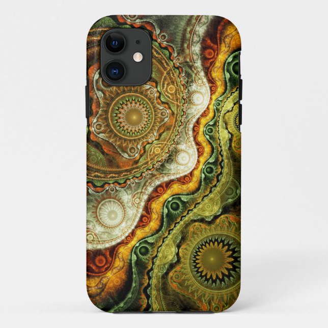 Fraktal-Kunst iPhone Fall: Herbst Case-Mate iPhone Hülle (Rückseite)