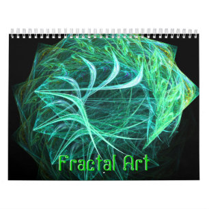 Fraktal-Kunst-Kalender Kalender