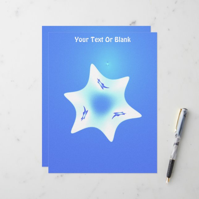 Fraktal Magen Lavan Briefbogen (Vorderseite/Rückseite Beispiel)