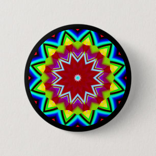 Fraktal Mandala Button