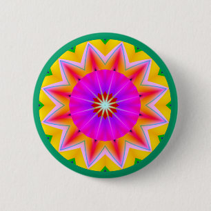 Fraktal Mandala Button