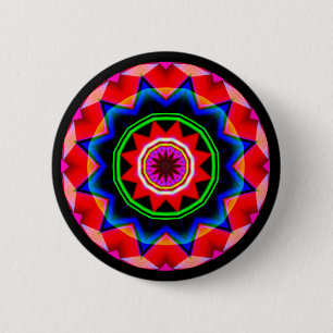 Fraktal Mandala Button