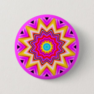Fraktal Mandala Button