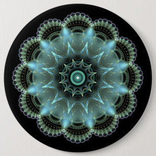 Fraktal Mandala Button