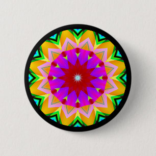 Fraktal Mandala Button