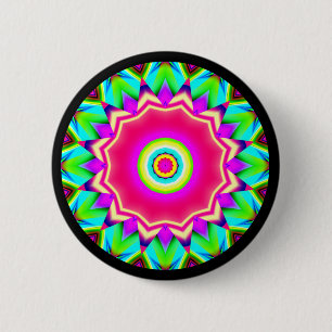 Fraktal Mandala Button