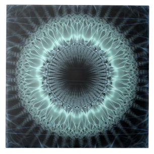 Fraktal-Mandala Fliese
