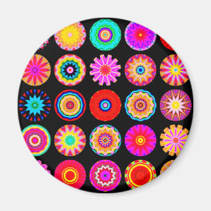 Fraktal-Mandalas Magnet