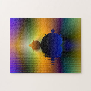 Fraktal Mandelbrot Reise-Puzzlespiel