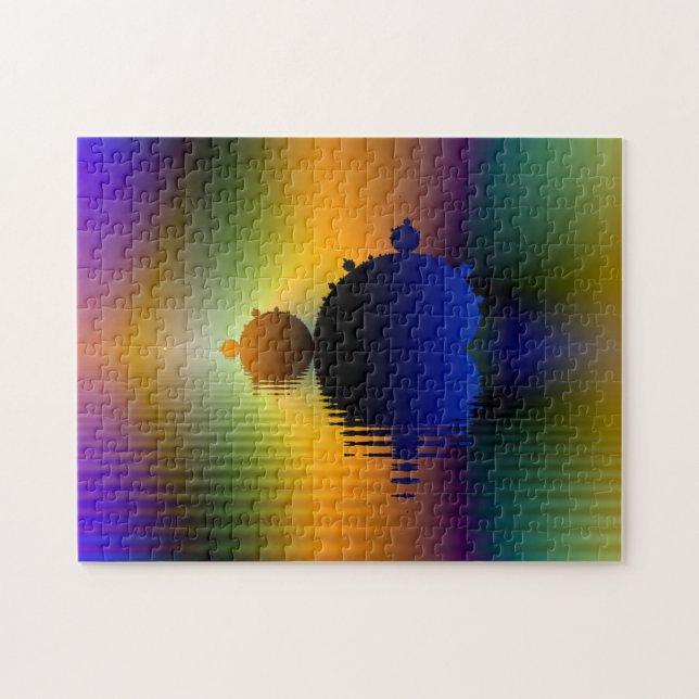 Fraktal Mandelbrot Reise-Puzzlespiel (Horizontal)