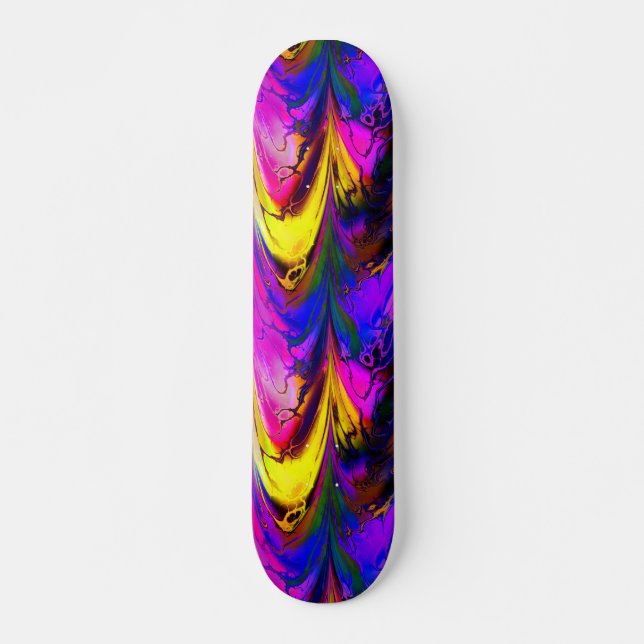 Fraktal Marble7A Skateboard (Vorne)