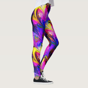 Fraktal Marble 7A Leggings