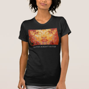 FRAKTAL-Maske spielt keine Rolle in Rot-Gelb T-Shirt