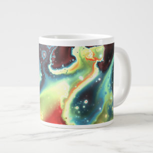 Fraktal Nebulae 7 Jumbo-Tasse