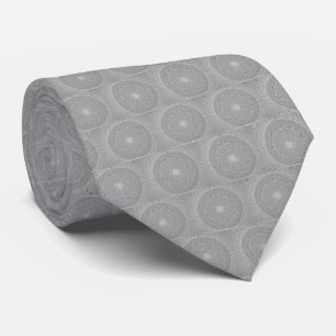 Fraktal Neck Tie - Dove Gray Krawatte